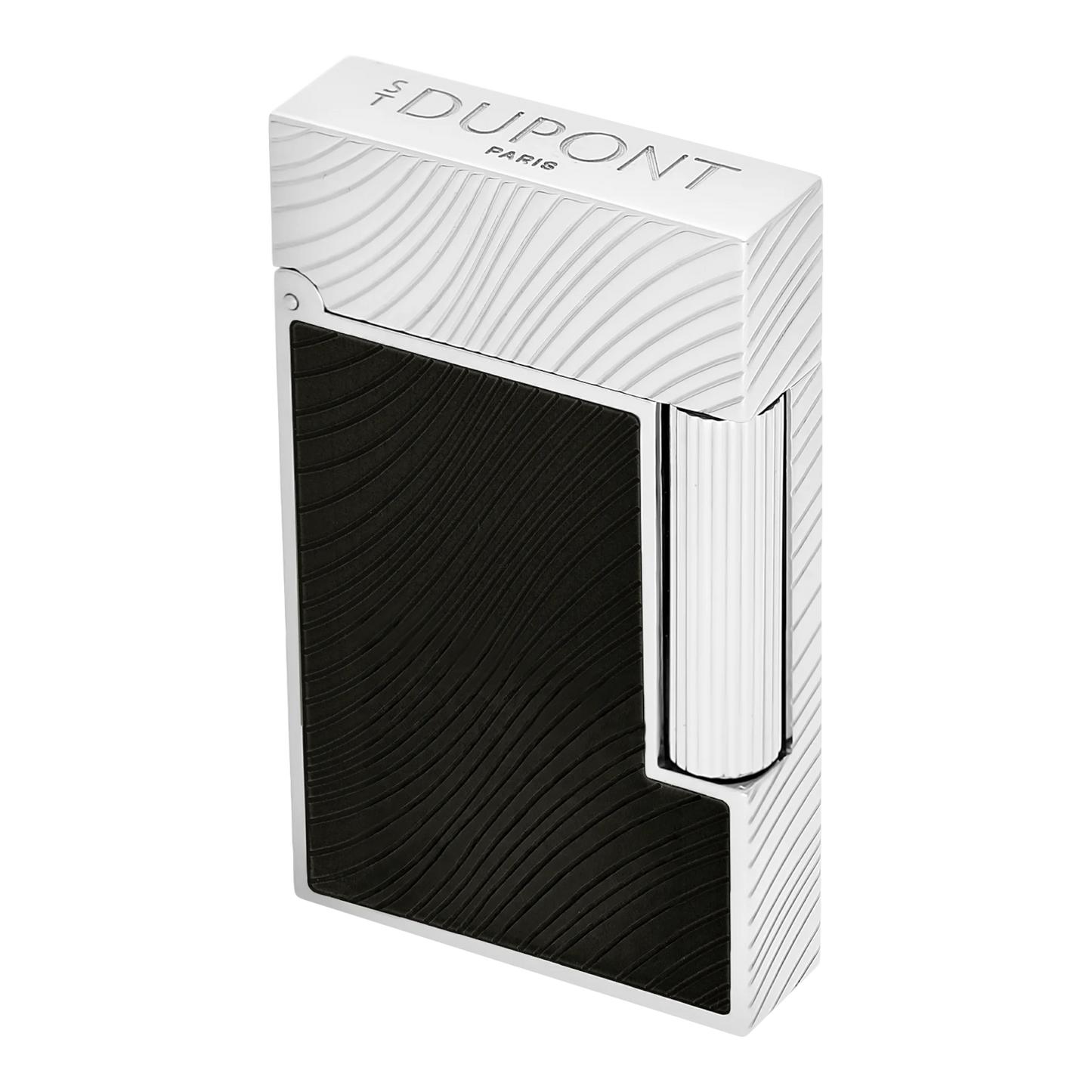 S.T. Dupont Ligne 2 Perfect Cling Horse Mane Guilloche Lighter