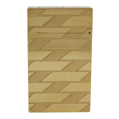 S.T. Dupont Display Model Ligne 2 Perfect Cling Monogram 1872 Gold Lighter, C16178-D