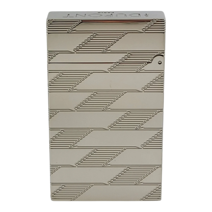 S.T. Dupont Display Model Ligne 2 Perfect Cling Monogram 1872 Palladium Lighter, C16180-D