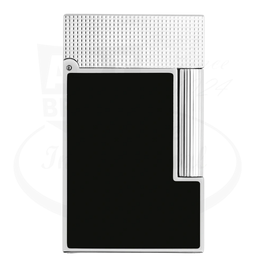S.T. Dupont Ligne 2 Perfect Cling Microdiamond Head Matte Black with Palladium Lighter, C16602