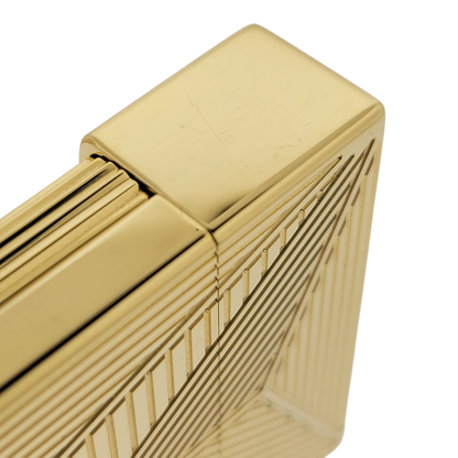 S.T. Dupont Display Model Ligne 2 Small Fire X Gold Lighter, C18611-D