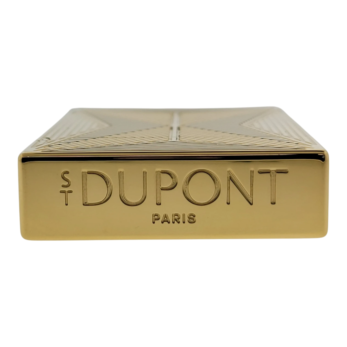 S.T. Dupont Display Model Ligne 2 Small Fire X Gold Lighter, C18611-D