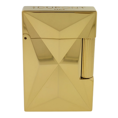 S.T. Dupont Display Model Ligne 2 Small Fire X Gold Lighter, C18611-D