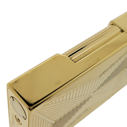 S.T. Dupont Display Model Ligne 2 Small Fire X Gold Lighter, C18611-D