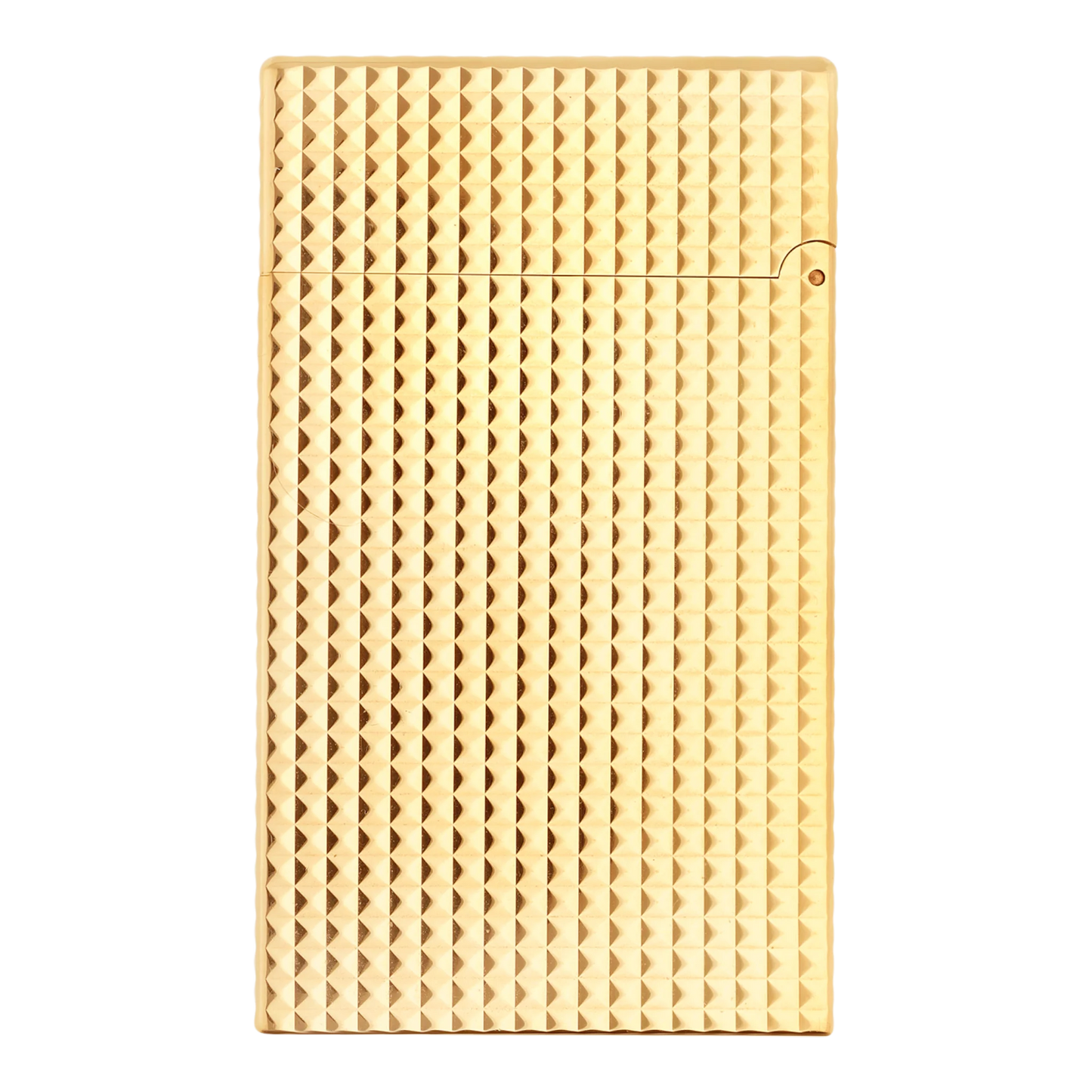 S.T. Dupont Le New Grand Perfect Cling Yellow Gold Diamond Head Lighter, C23009