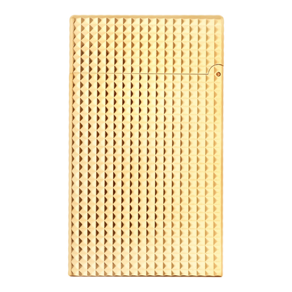 S.T. Dupont Le New Grand Perfect Cling Yellow Gold Diamond Head Lighter, C23009