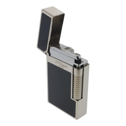 S.T. Dupont Demo Model New Le Grand Perfect Cling Black Lacquer and Palladium Lighter, C23010-D4