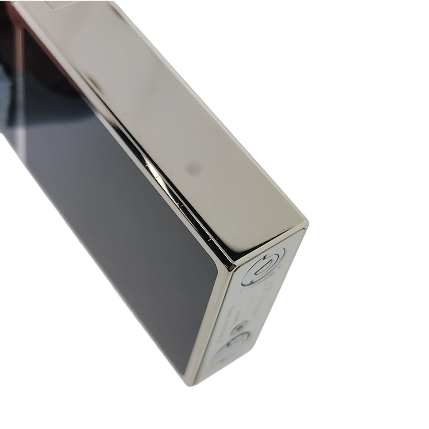 S.T. Dupont Demo Model New Le Grand Perfect Cling Black Lacquer and Palladium Lighter, C23010-D4