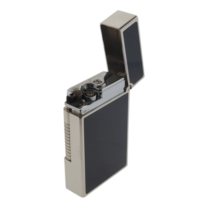 S.T. Dupont Demo Model New Le Grand Perfect Cling Black Lacquer and Palladium Lighter, C23010-D4