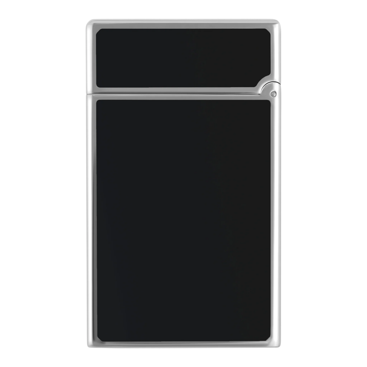 S.T. Dupont New Le Grand Perfect Cling Black Lacquer and Palladium Lighter, C23010