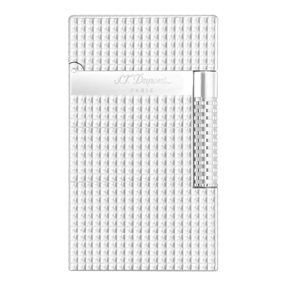 S.T. Dupont Le New Grand Perfect Cling Palladium Diamond Head Lighter, C23011