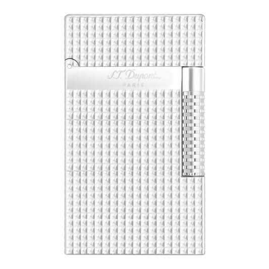 S.T. Dupont Le New Grand Perfect Cling Palladium Diamond Head Lighter, C23011