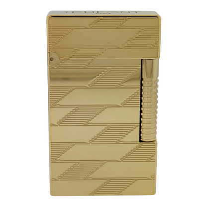 S.T. Dupont Display Model New Le Grand Monogram 1872 Gold Lighter, C23178-D