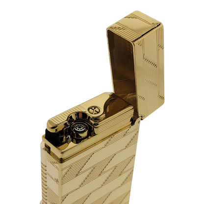 S.T. Dupont Display Model New Le Grand Monogram 1872 Gold Lighter, C23178-D