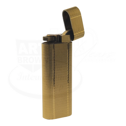Preowned Vintage Cartier Gold Barley Grain Lighter, Cartier-10