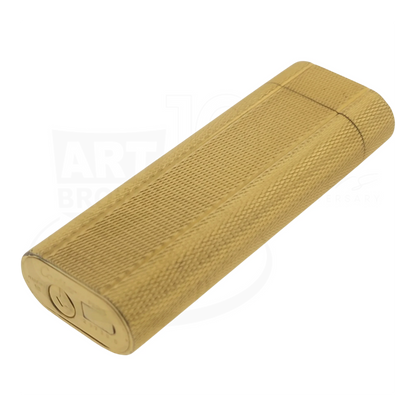 Preowned Vintage Cartier Gold Barley Grain Lighter, Cartier-10