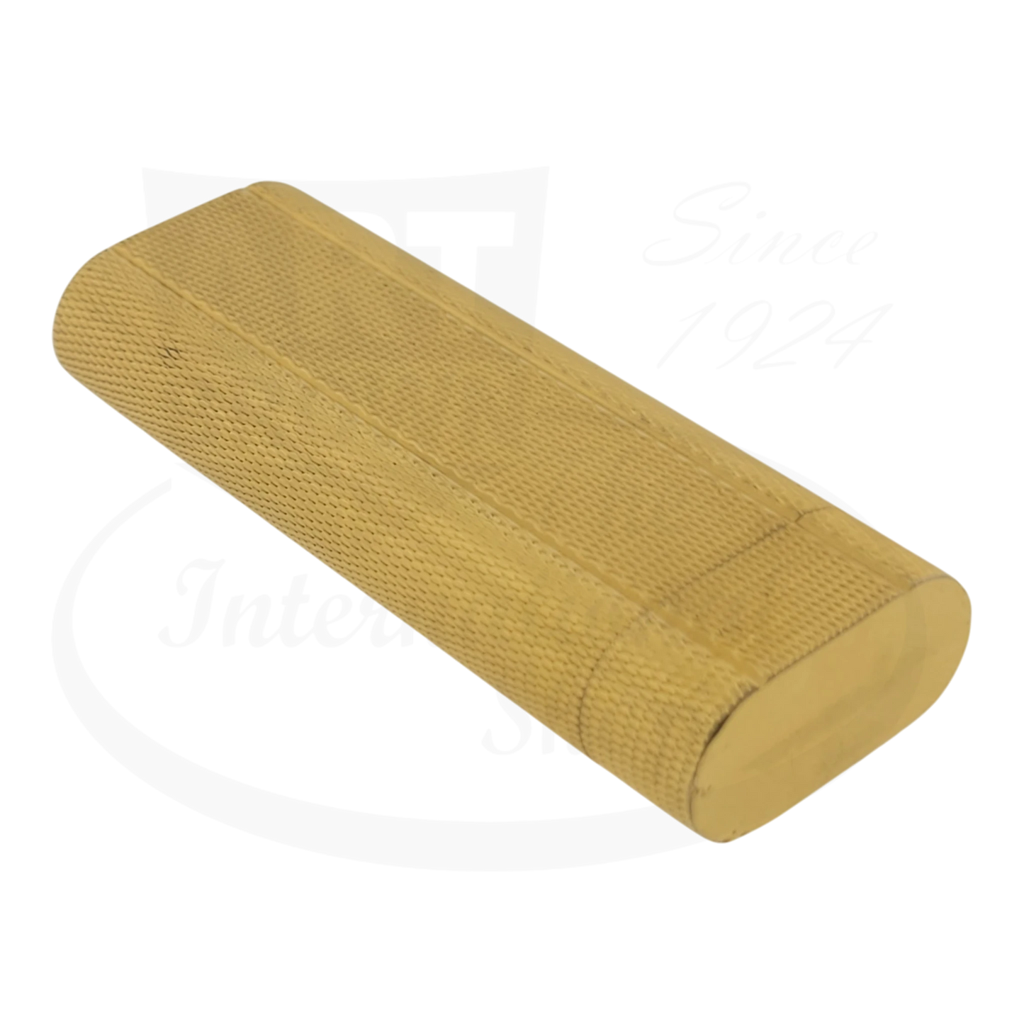 Cartier Preowned Vintage Cartier Gold Barley Grain Lighter Cartier-10 polished solid gold textured finish