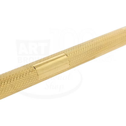 Vintage Preowned Cartier Solid 14K Gold Barley Grain Retractable Ballpoint Pen