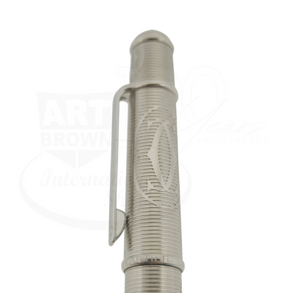 Preowned Cartier Diabolo Platinum Double-C Ballpoint Pen, Cartier-9