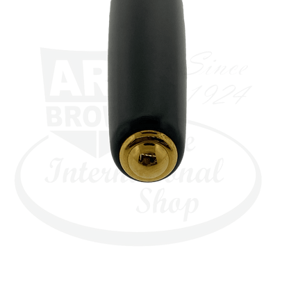 Cartier Vintage Pasha Fountain Pen Black Lacquer with Gold FInish