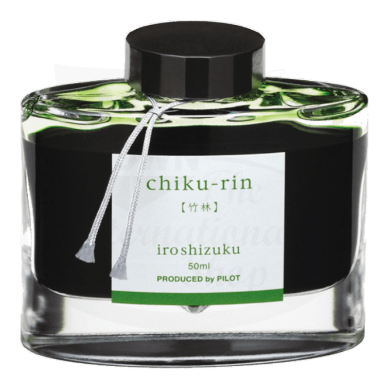 Pilot Iroshizuku Bottled Ink - Chiku-Rin Yellow Green