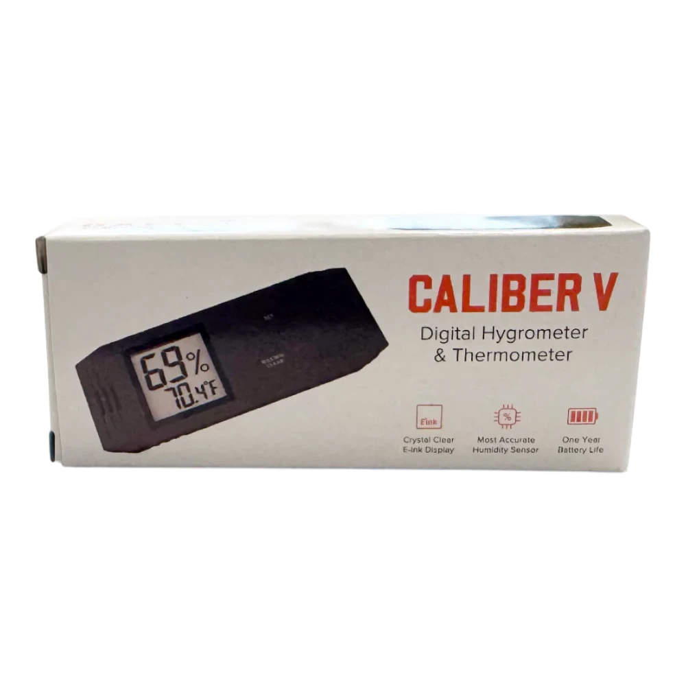 Cigar Oasis Caliber V Slim Digital Hygrometer
