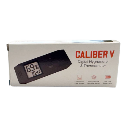 Cigar Oasis Caliber V Slim Digital Hygrometer