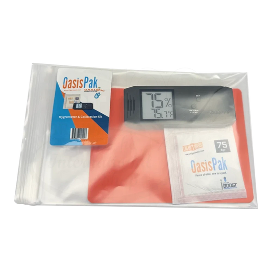 Cigar Oasis Hygrometer & Calibration Kit