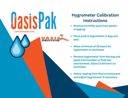 Cigar Oasis Hygrometer & Calibration Kit