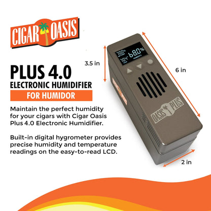 Cigar Oasis Plus 4.0 Electronic Humidifier