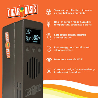 Cigar Oasis Plus 4.0 Electronic Humidifier