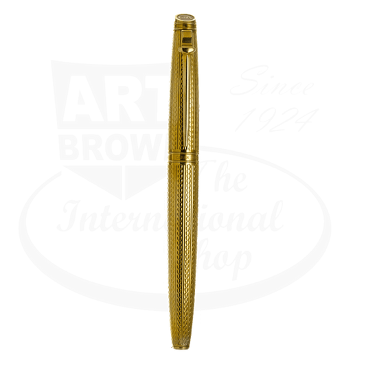 Caran D'Ache Collection Privee Limited Edition Gold Plated Fountain Pen