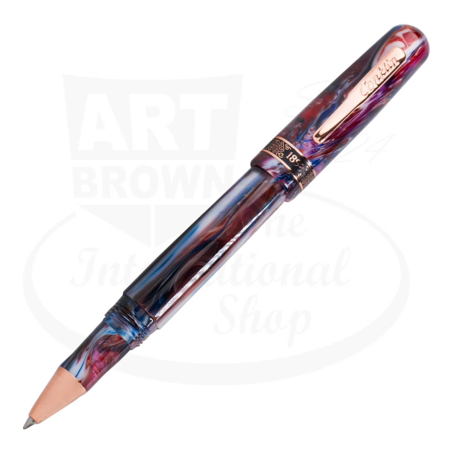 Conklin 1898 Misto Purple Rollerball Pen, CK73298