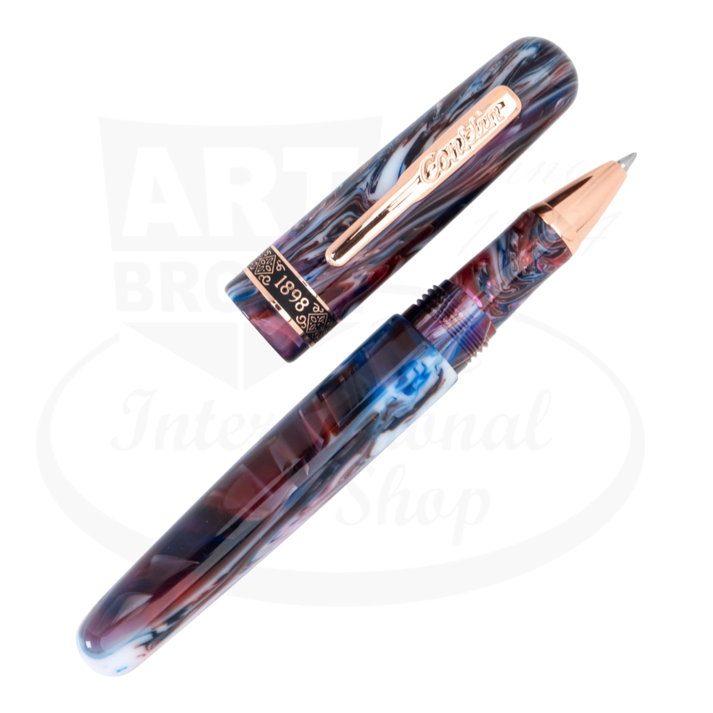 Conklin 1898 Misto Purple Rollerball Pen, CK73298