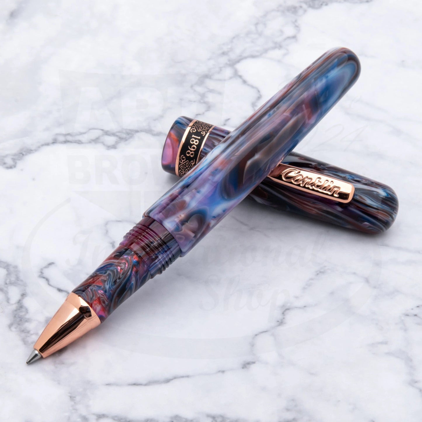 Conklin 1898 Misto Purple Rollerball Pen, CK73298