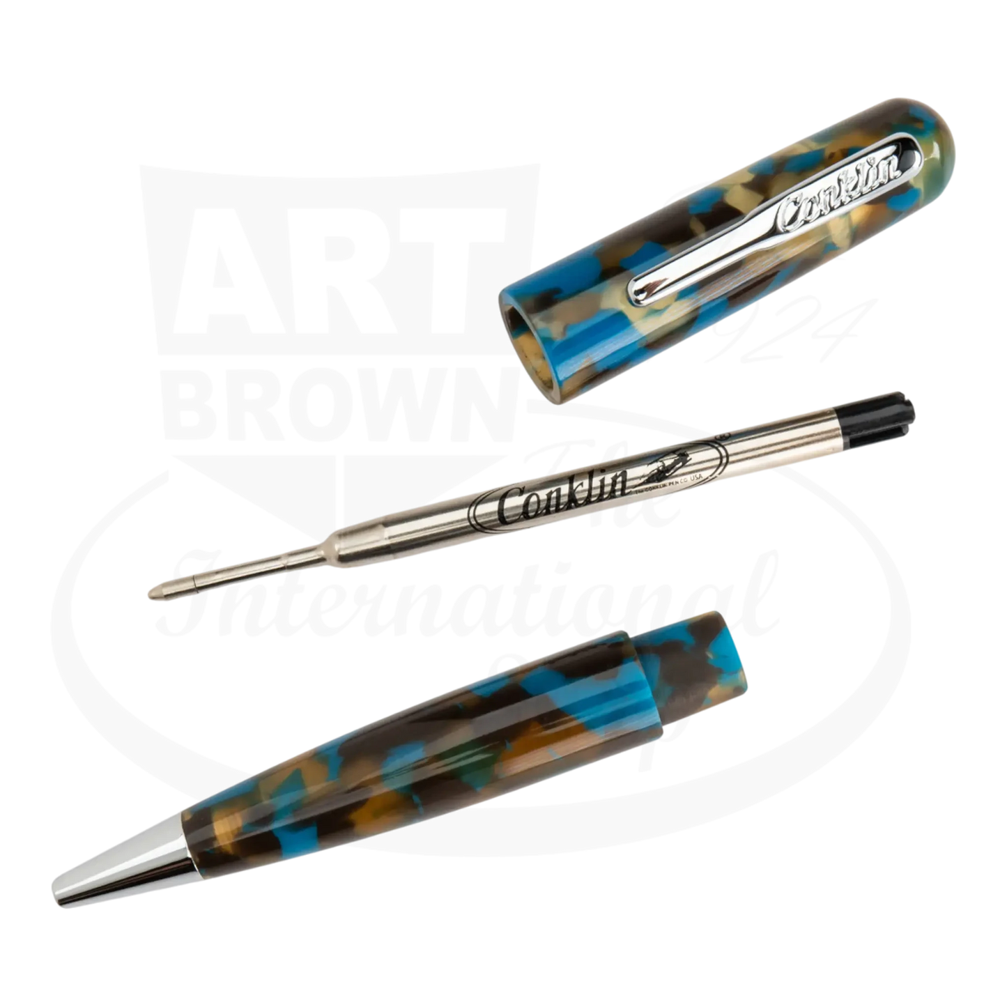 Conklin All American Southwest Turquoise Ballpoint Pen, CK71695