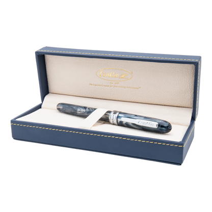 Conklin Symetrik Blue Supernova Medium Fountain Pen, CK70203