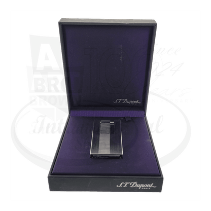 Refurbished S.T. Dupont D-Light High Tech Palladium Lighter, 021001