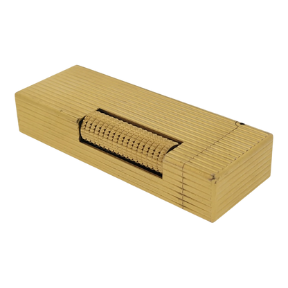 Preowned Dunhill Rollagas Gold Vertical Lines Lighter
