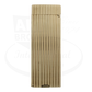 Back of Vintage Dunhill Petrol Lighter in 14K Gold with vertical lines