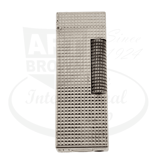 Preowned Dunhill Silver Hobnail Rollagas Lighter