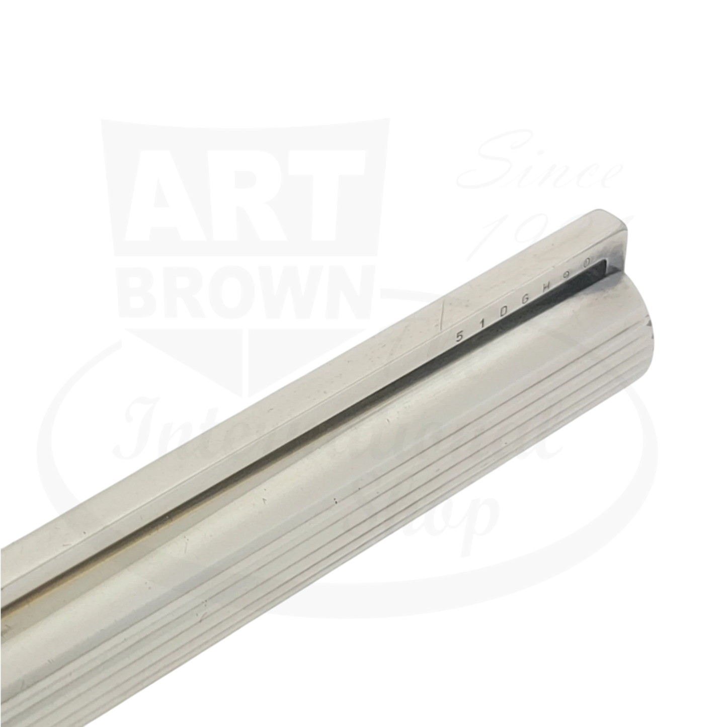 Preowned Vintage S.T. Dupont Classique Silver Vertical Lines Rollerball Pen, silver-plated with vertical guilloché pattern