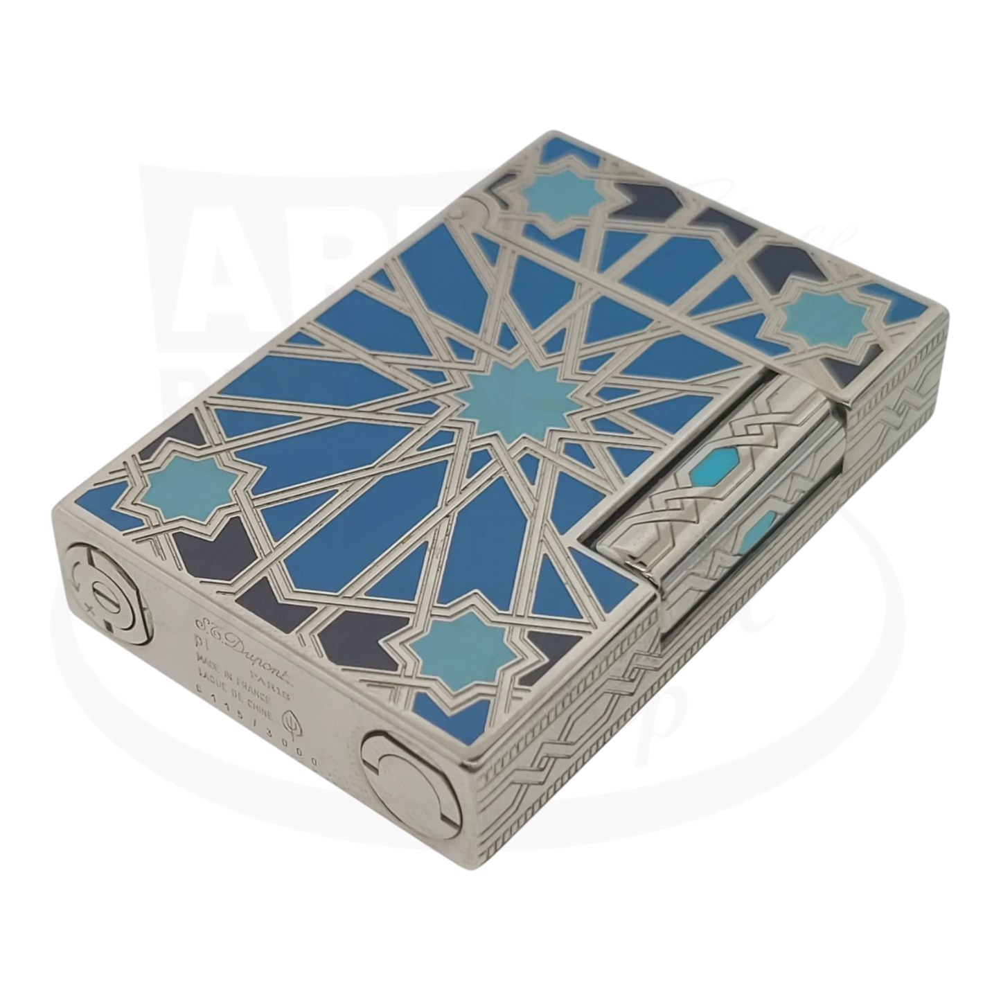 Preowned Vintage S.T. Dupont Limited Edition Ligne 2 Small Andalusia Lighter