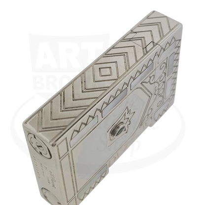 Preowned Vintage S.T. Dupont Limited Edition Ligne 2 Small Taj Mahal Lighter