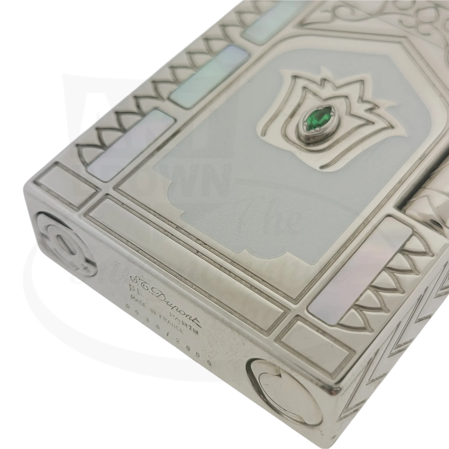 Preowned Vintage S.T. Dupont Limited Edition Ligne 2 Small Taj Mahal Lighter