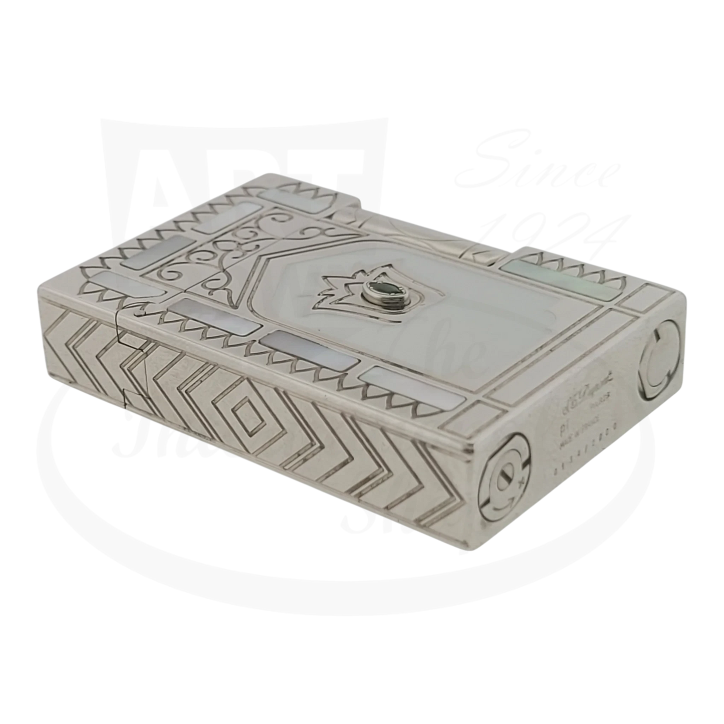 Preowned Vintage S.T. Dupont Limited Edition Ligne 2 Small Taj Mahal Lighter