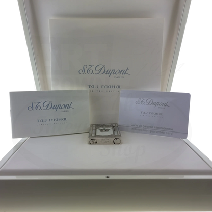 Preowned Vintage S.T. Dupont Limited Edition Ligne 2 Small Taj Mahal Lighter