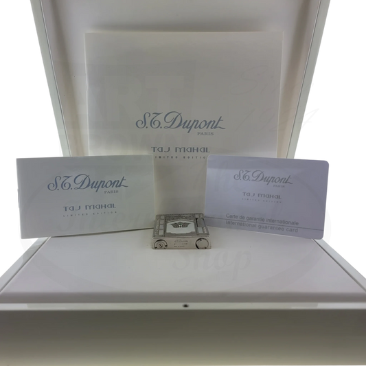 Preowned Vintage S.T. Dupont Limited Edition Ligne 2 Small Taj Mahal Lighter