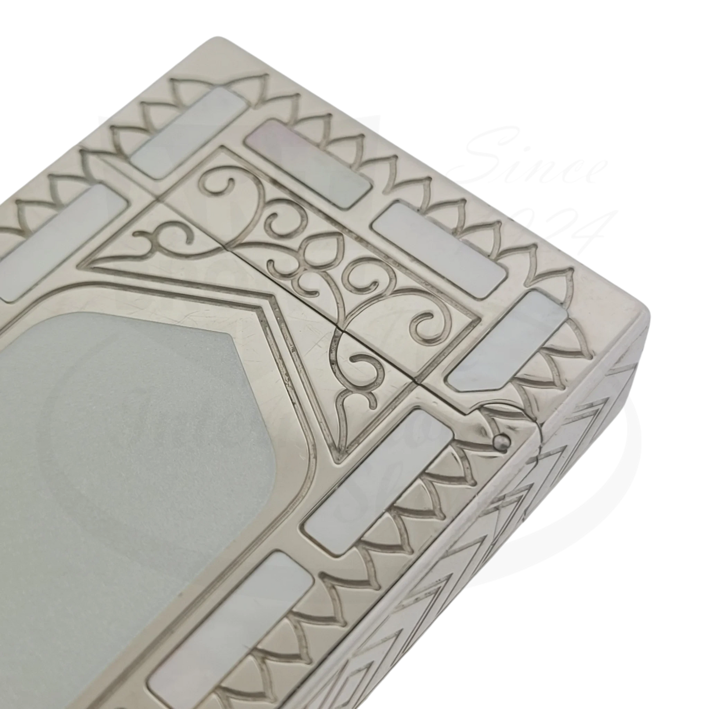 Preowned Vintage S.T. Dupont Limited Edition Ligne 2 Small Taj Mahal Lighter