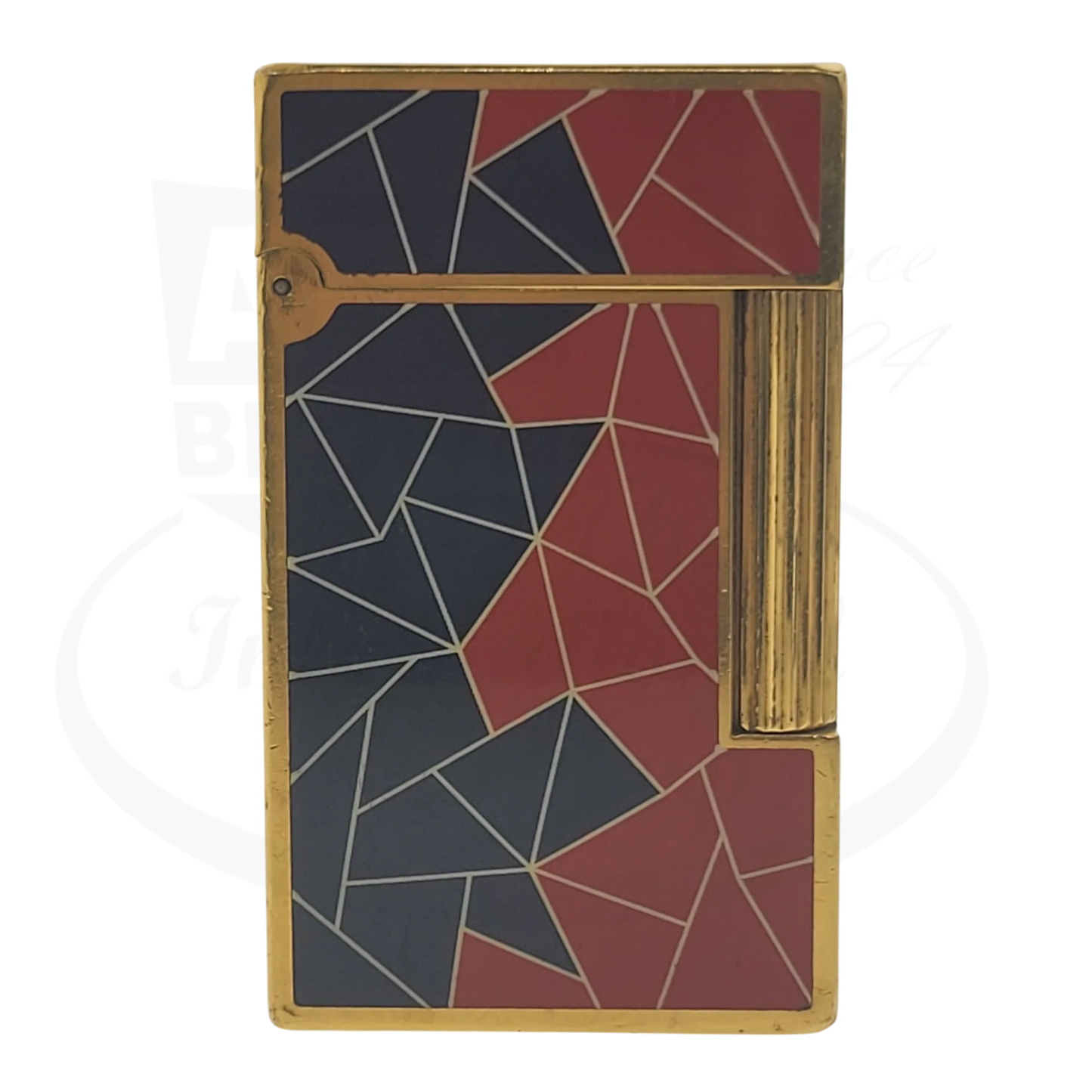 Preowned Vintage S.T. Dupont Limited Edition Ligne 2 French Revolution Mosaic Lighter